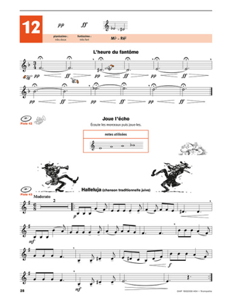 Ecouter Lire et Jouer Volume 2 - Trompette - DE HASKE - Partition